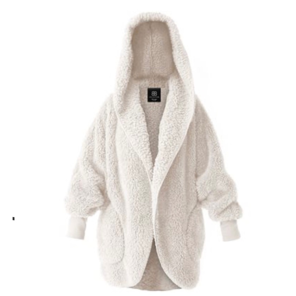 Winter White Teddy Bear Cardigan